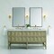 James Martin Vanities Emmeline 72in Double Vanity, Pebble Oak w/ 3 CM Eternal Jasmine Pearl Top D100-V72-PBO-3EJP - alternate 2